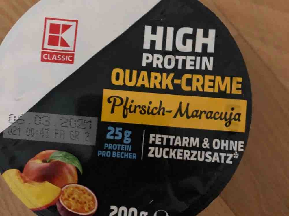 High Protein Quark- Creme, Pfirsich-Maracuja von susi7489 | Hochgeladen von: susi7489