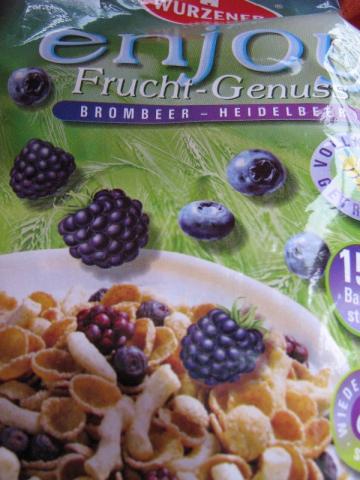 Wurzener, enjoy Frucht-Genuss, Brombeer-Heidelbeer | Hochgeladen von: malufi89