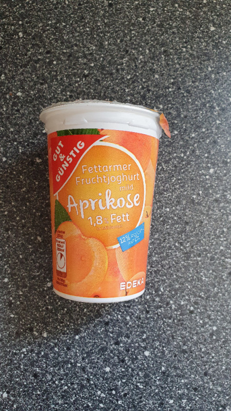 Fettarmer Fruchtjoghurt 1,8 % Fett, Aprikose von zickmarie | Hochgeladen von: zickmarie