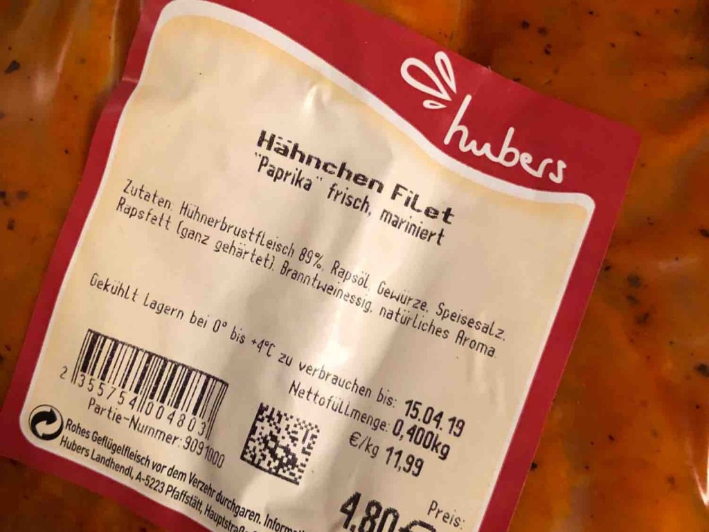 Hähnchen Filet, ?Paprika? frisch, mariniert von FelixUntermayer | Hochgeladen von: FelixUntermayer