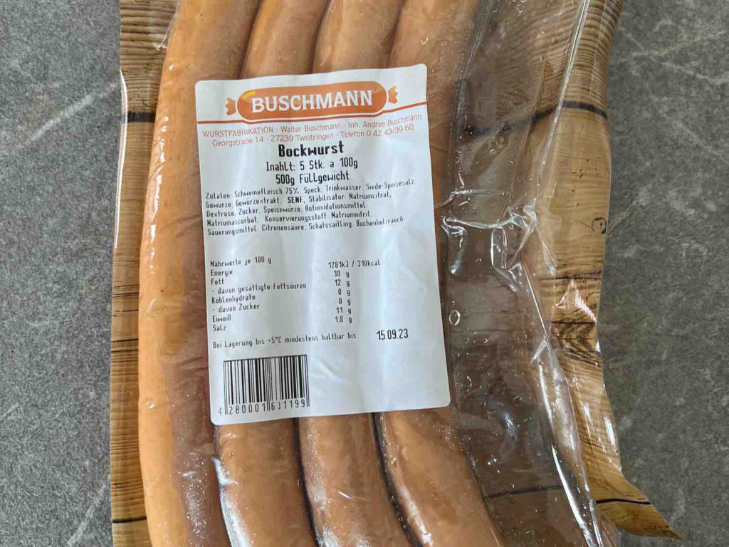 Buschmann Bockwurst von SteviePevie | Hochgeladen von: SteviePevie