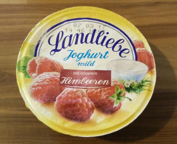 Joghurt mild, mit erlesenen Himbeeren | Hochgeladen von: Götterwind