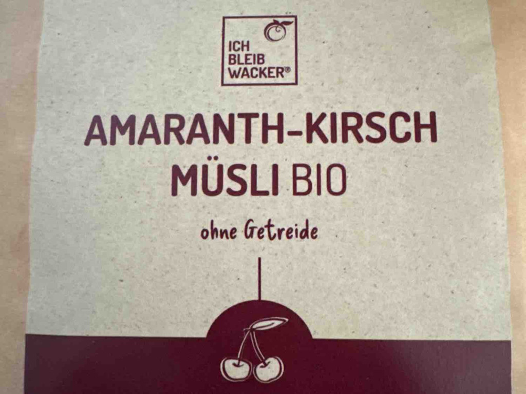 Amaranth-Kirsch Müsli Bio, ohne Getreide von SonjaWellhausen | Hochgeladen von: SonjaWellhausen