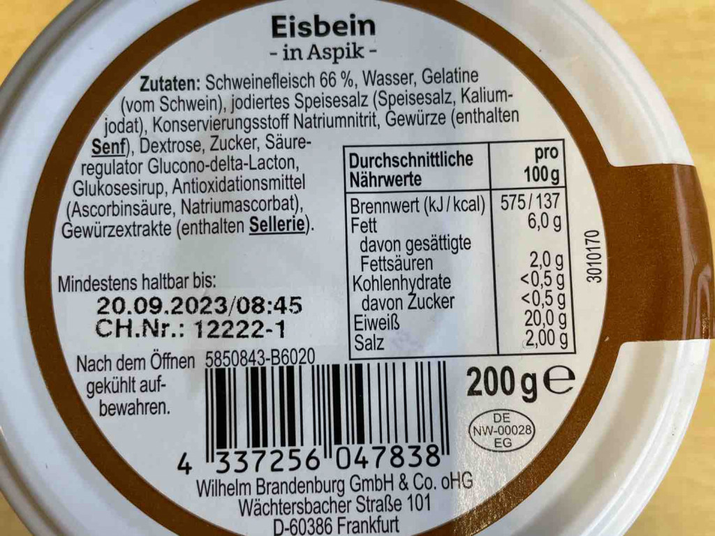 Eisbein in Aspik von mraeth65713 | Hochgeladen von: mraeth65713