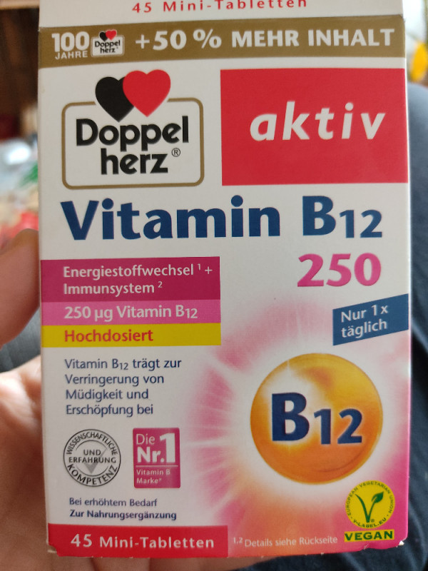 Vitamin B12, Aktiv 250 von Careau | Hochgeladen von: Careau