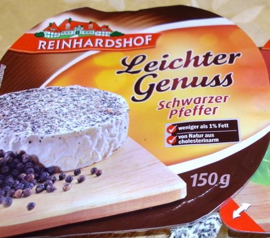 Reinhardshof Leichter Genuss, Sauermilchkäse mit schwar | Hochgeladen von: tea