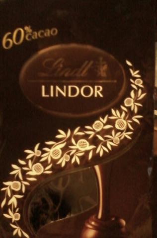 Lindt Lindor Schokolade 60% Kakao, Extra dunkel | Hochgeladen von: Holzwurm