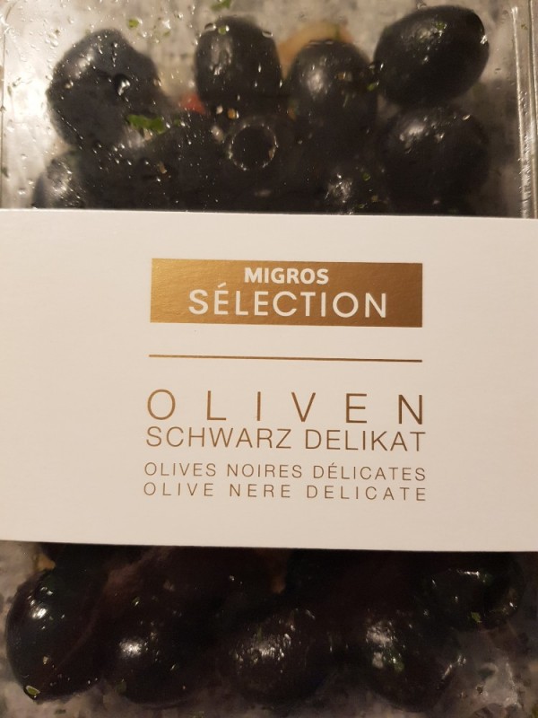 Oliven schwarz Delikat, Migros Selection von hoenny | Hochgeladen von: hoenny
