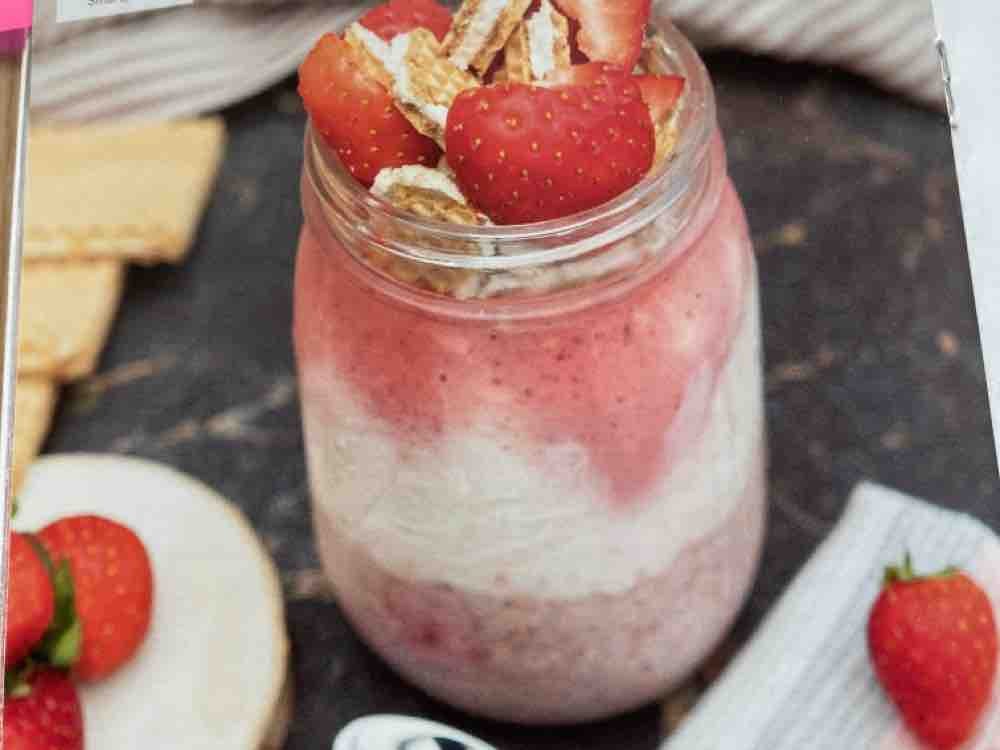 Erdbeer/Cheesecake, overnight oats(pro glas) von naty | Hochgeladen von: naty