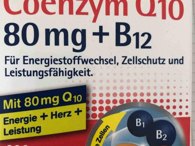 Coenzym Q10  80mg + B12 von Krinki | Hochgeladen von: Krinki