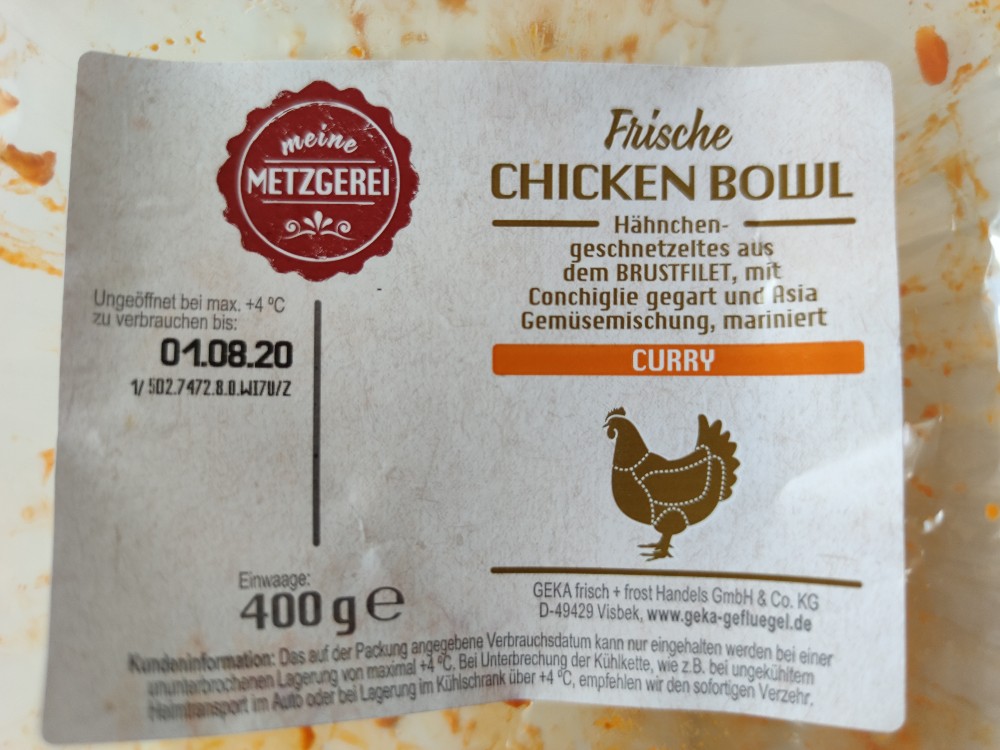 Chicken Bowl, Curry von ToughA | Hochgeladen von: ToughA