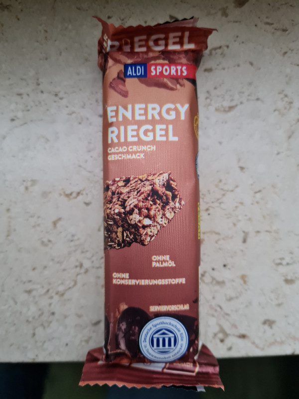 Energy Riegel cacao crunch Geschmack von stay with it | Hochgeladen von: stay with it