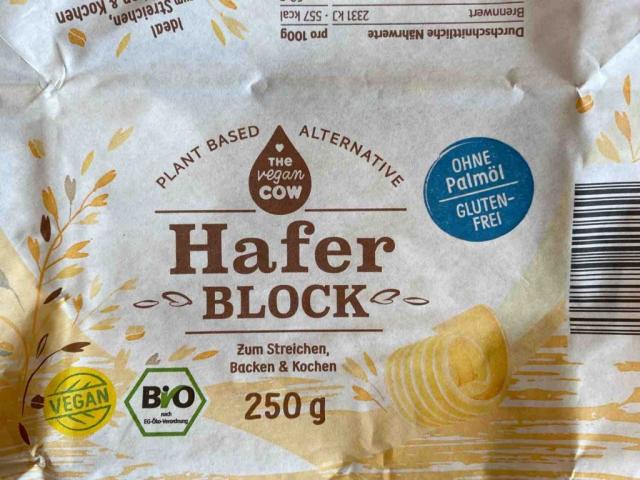Hafer Block, Gesamtfettgehalt 60% von palmsen | Hochgeladen von: palmsen