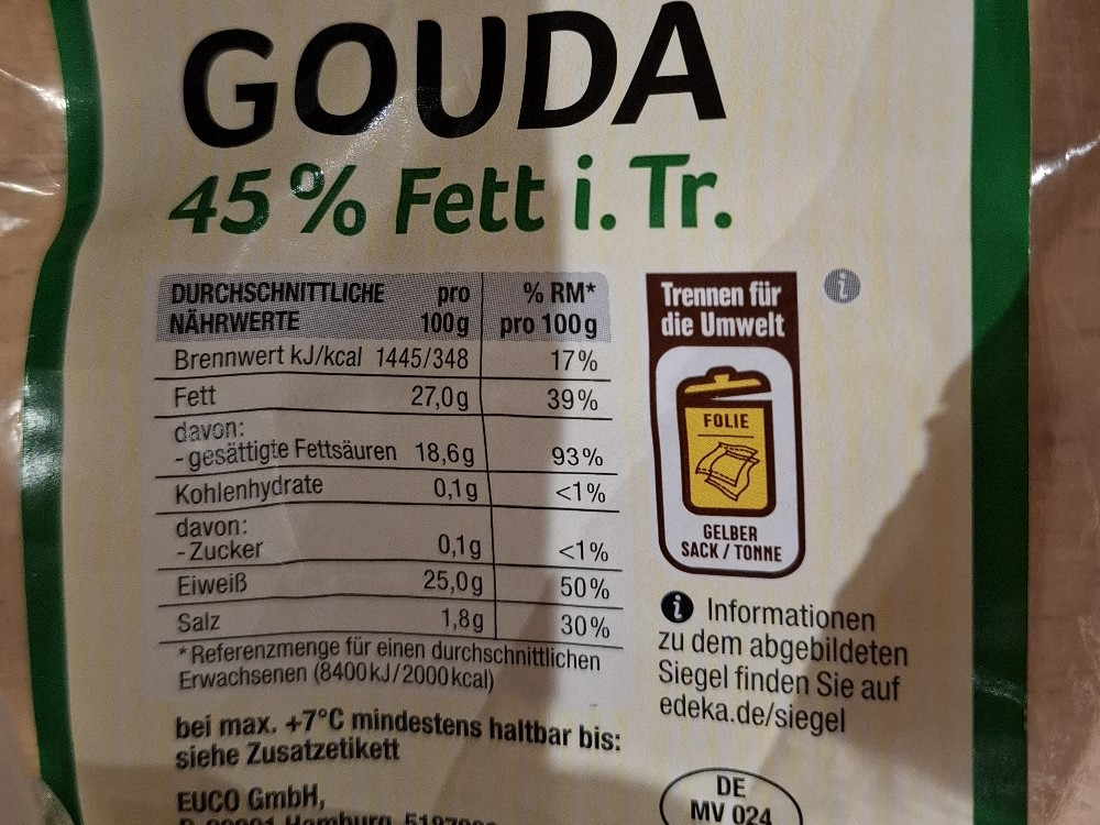 gouda, 45% Fett i. Tr. von vanessa_wpunkt | Hochgeladen von: vanessa_wpunkt