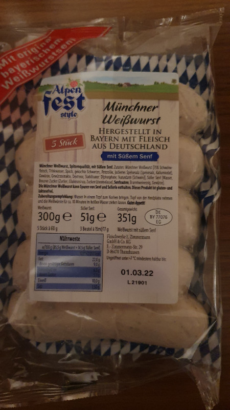 Münchner Weißwurst von Martin13031983 | Hochgeladen von: Martin13031983