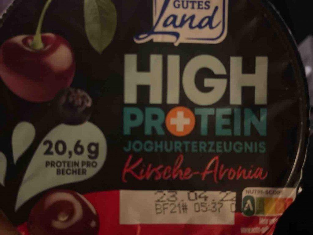 hight Protein Joghurterzeugnis, Kirsch aronia von bex89 | Hochgeladen von: bex89