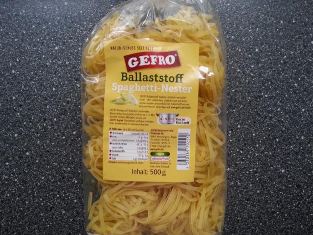 Gefro, Gefro Ballaststoff Spaghetti-Nester | Hochgeladen von: paulalfredwolf593