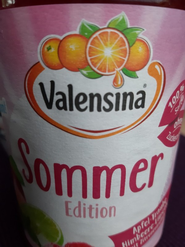 Valensina Sommer Edition, Apfel Traube  Himbeer Limette von doro | Hochgeladen von: doro58
