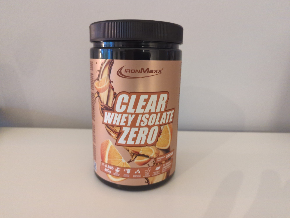Clear Whey Isolate Zero, Geschmack: Orange von bugelwugel | Hochgeladen von: bugelwugel