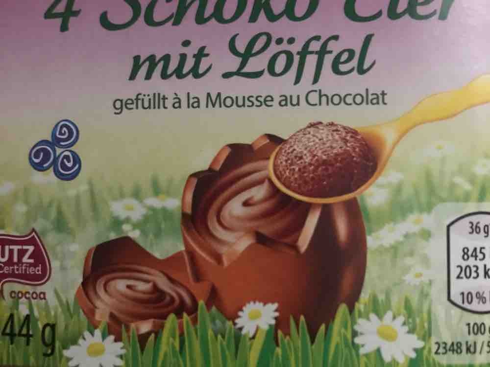 4 Schoko Eier, Mousse au Chocolat von Haggga | Hochgeladen von: Haggga
