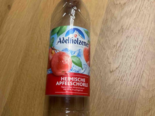 HEIMISCHE APFELSCHORLE, Natürliches Mineralwasser mit 55% Frucht | Hochgeladen von: konstantinotmarheinz1