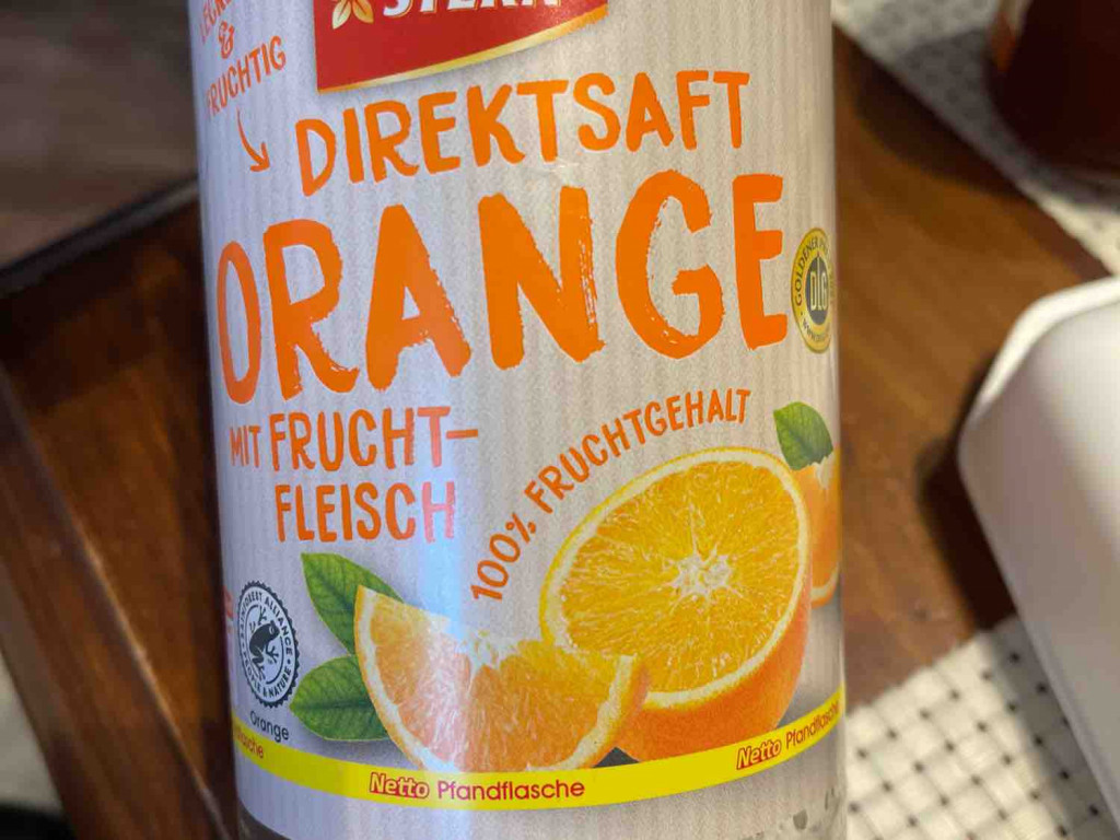 Direktsaft Orange, mit Fruchtfleisch von majakrueger | Hochgeladen von: majakrueger