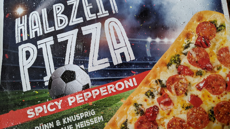 Halbzeit Pizza spicy pepperoni von Al Dente | Hochgeladen von: Al Dente