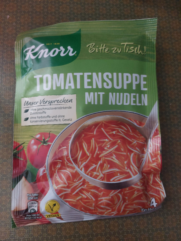 Knorr Tomatensuppe mit Nudeln von Sabsi.Loool | Hochgeladen von: Sabsi.Loool