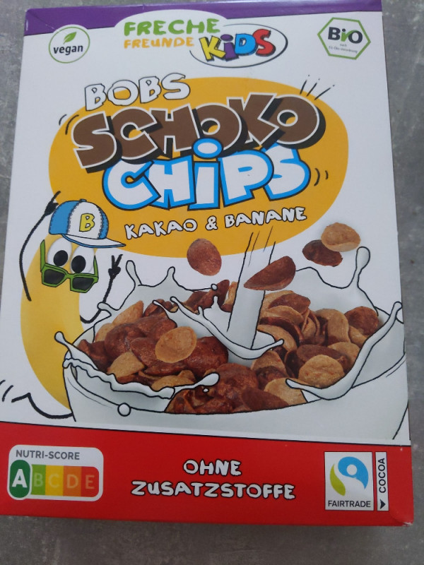 Bobs Schoko Chips Kakao & Banane, Vegan von christinebopp664 | Hochgeladen von: christinebopp664