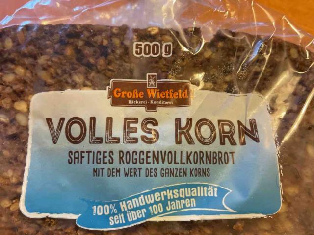 Volles Korn, Roggenvollkornbrot von Bonki | Hochgeladen von: Bonki