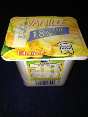 Vanille Joghurt 1,8% Fett, Vanille | Hochgeladen von: Finnja