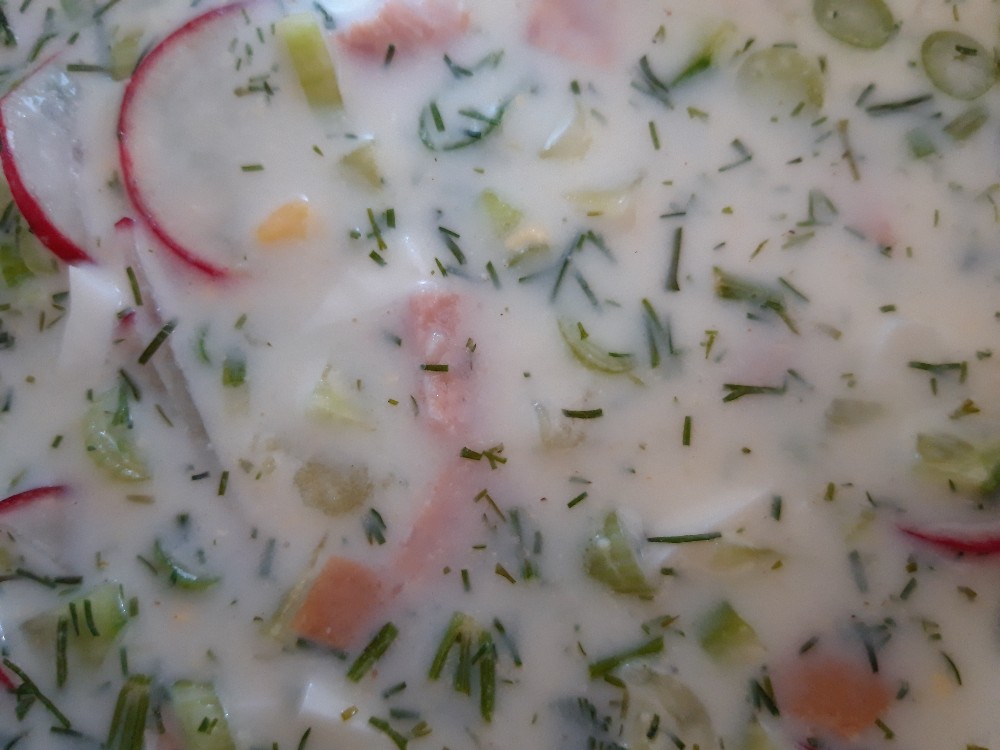 Okroschka (kalte russische Suppe) von morgenmuffel81 | Hochgeladen von: morgenmuffel81