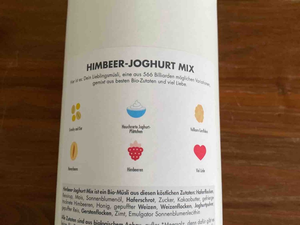 My Müsli Himbeer-Joghurt Mix von NadiKo90 | Hochgeladen von: NadiKo90