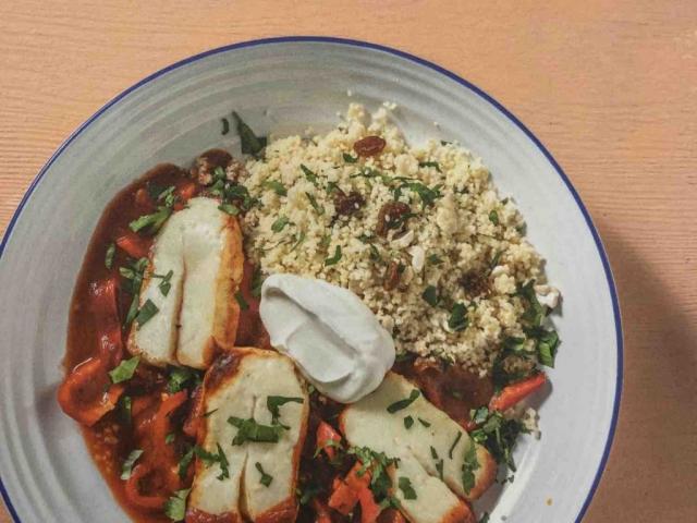 Halloumi auf Shakshuka-Paprika-Soße von yfk | Hochgeladen von: yfk