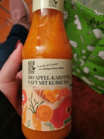 Bio Apfel-Karotten-Saft mit Kurkuma von Beetlejuice | Hochgeladen von: Beetlejuice