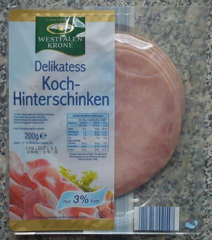 Koch Hinterschinken, Westfalen Krone | Hochgeladen von: KittyKitKat
