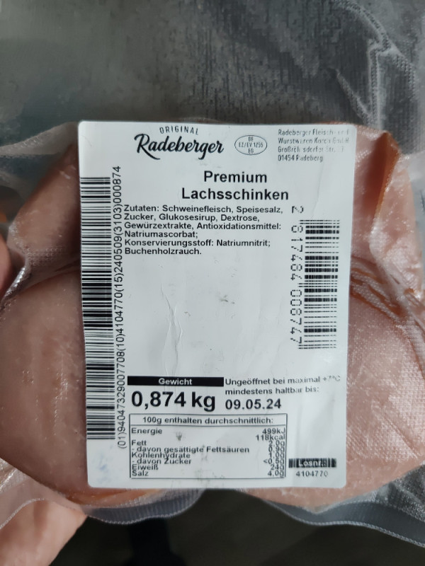 Premium lachsschinken, Original Radeberger von MagtheSag | Hochgeladen von: MagtheSag