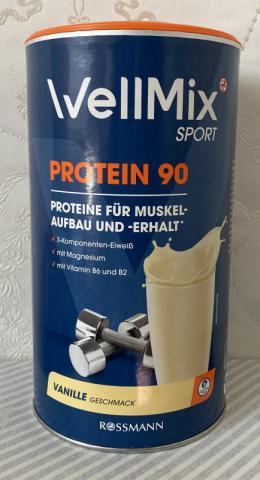 WellMix Protein Vanille - Vorderseite | Hochgeladen von: Glitzerkriegerin