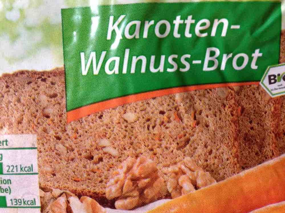 Karotten-Walnuss-Brot , Rewe Bio von msdo | Hochgeladen von: msdo