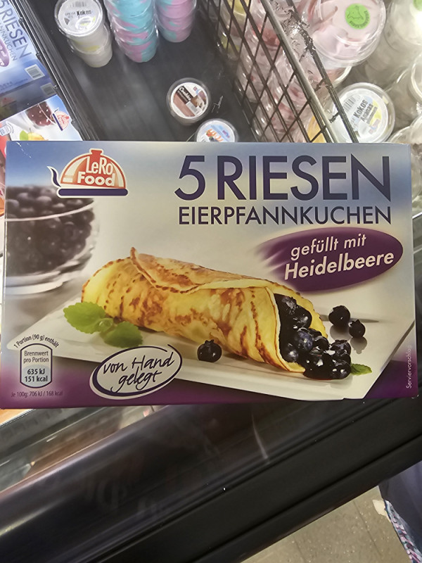 5 Riesen Eierpfannkuchen, gefüllt mit Heidelbeere von PWa | Hochgeladen von: PWa