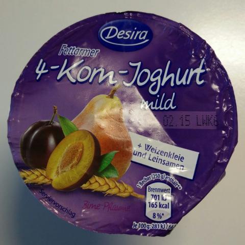 Diät-Joghurt 4-Vollkorn Birne-Pflaume, Birne-Pflaume | Hochgeladen von: sophos