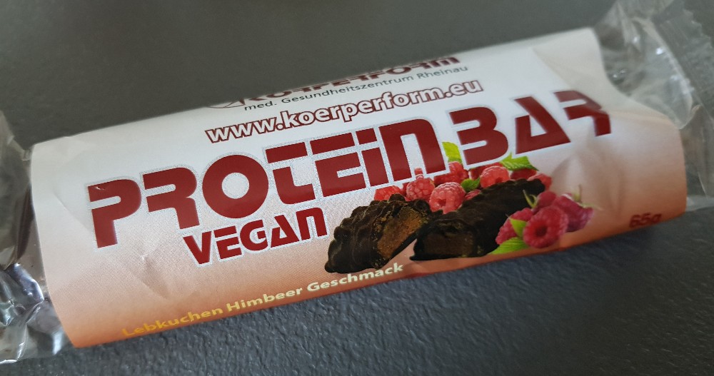 Protein Bar Vegan, Lebkuchen Himbeer von Dani2403 | Hochgeladen von: Dani2403