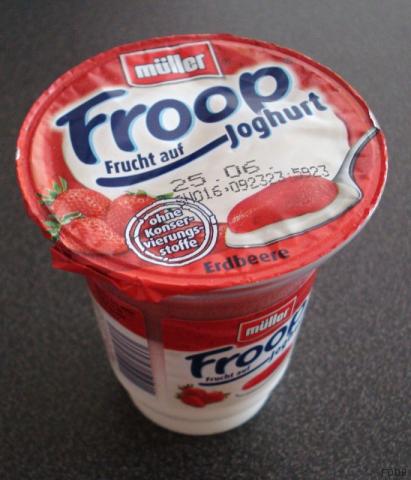 Froop Frucht auf Joghurt, Erdbeer | Hochgeladen von: tbohlmann