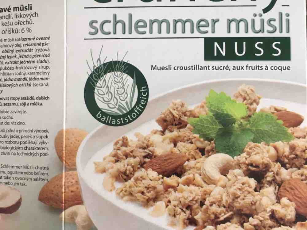 Crunchy Schlemmer Müsli, Nuss von standley | Hochgeladen von: standley