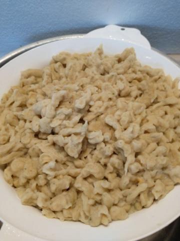 Spätzle mit Protein, mit Wasser von Harald Bauernfeind | Hochgeladen von: Harald Bauernfeind