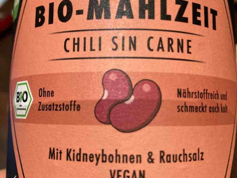 Bio-Mahlzeit Chili Sin Carne von BetsyHamburg | Hochgeladen von: BetsyHamburg