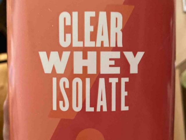 myprotein Clear Whey Isolate by Juicer | Uploaded by: Juicer