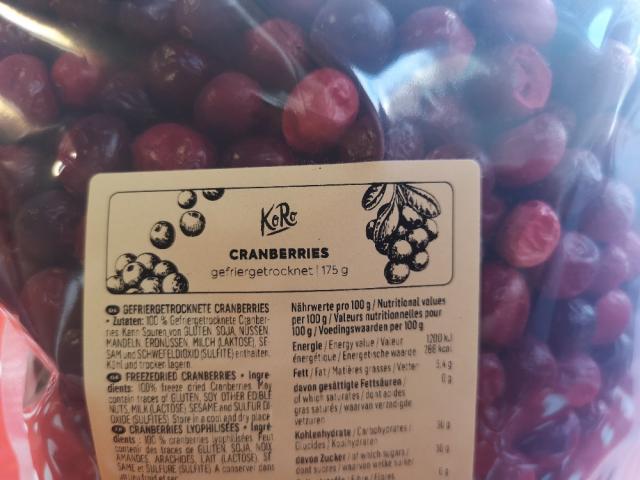 Cranberries gefriergetrocknet, freeze dried by cannabold | Uploaded by: cannabold