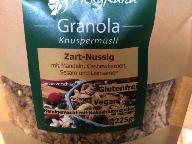 PickyKaila Granola Knuspermüsli, Mandeln,  Cashewkerne, Sesam, L | Hochgeladen von: pex