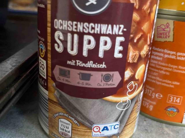 Ochsenschwanz-Suppe, mit Rindfleisch von Maike783 | Hochgeladen von: Maike783